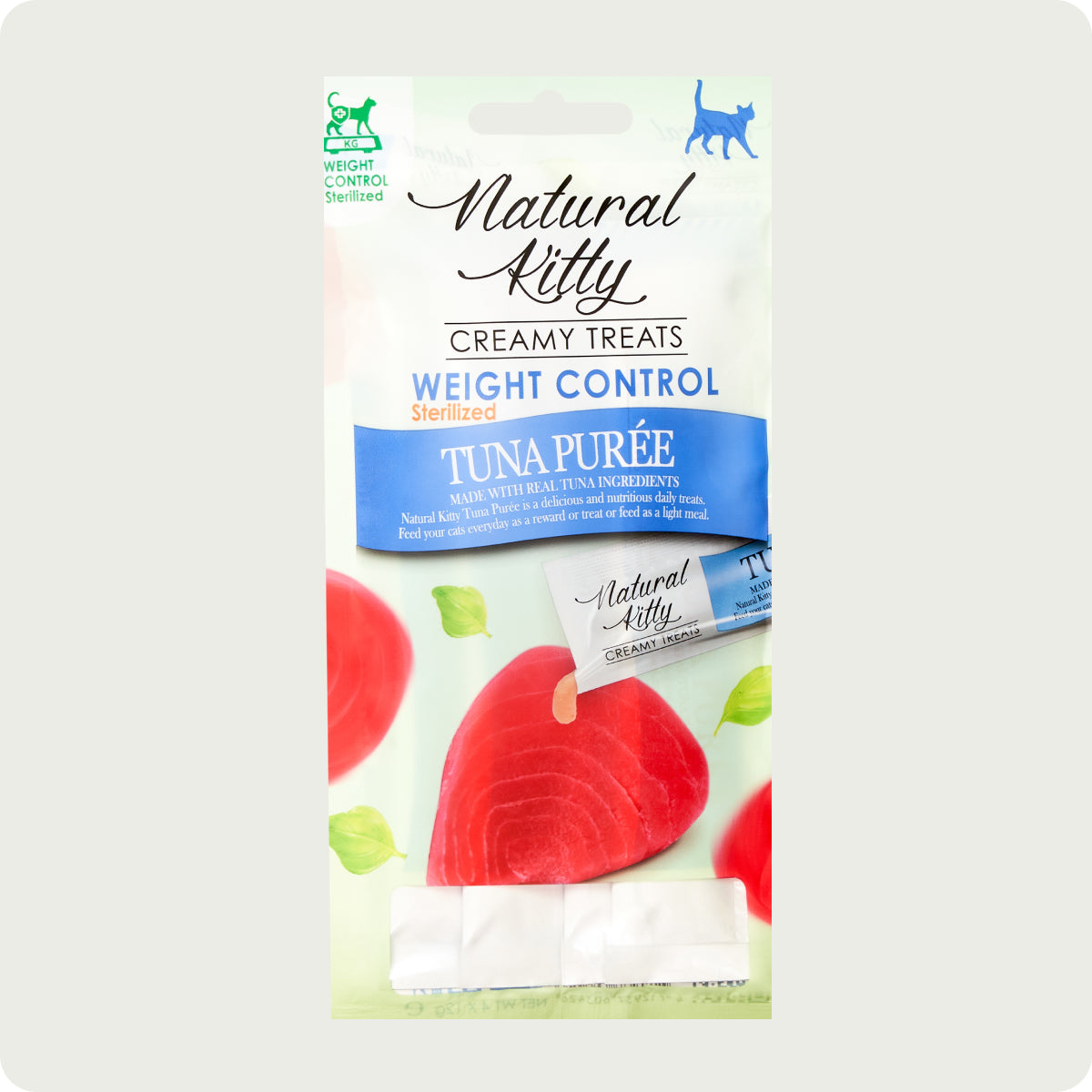 Natural Kitty Functional Creamy Treat - Tuna purée - Sterilized