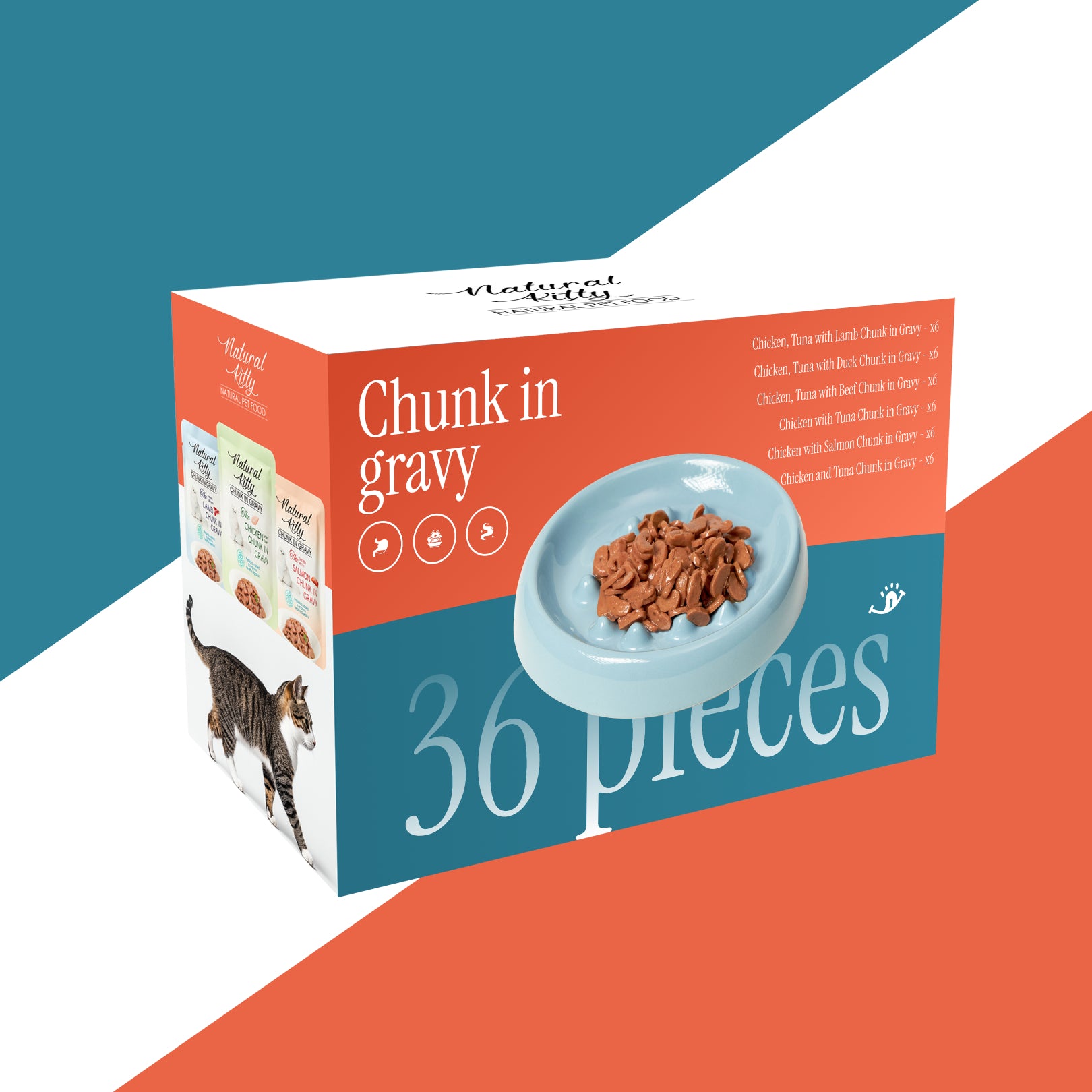 Natural Kitty Chuck in Gravy