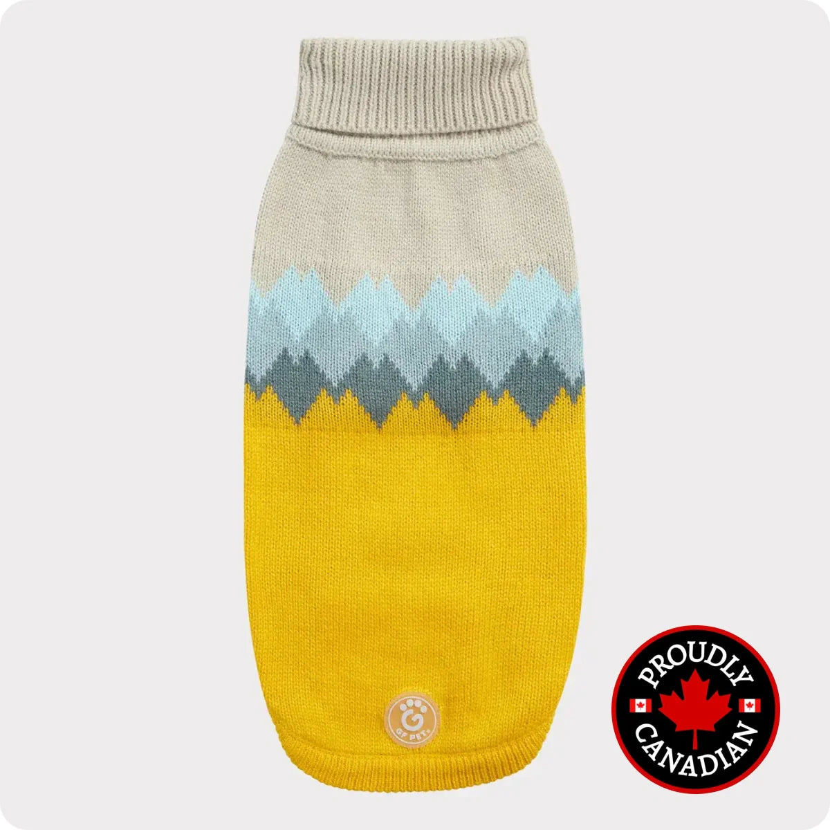 GF Pet Fireside Dog Sweater | Cozy Knit Pullover with Vintage Charm